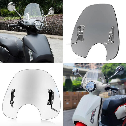 (Clear) For NS125LA Motorcycle Windscreen Windshield Covers Screen Wind Deflector 1