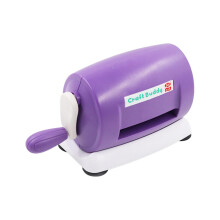 (Purple) Dies Cutting Embossing Machine Hand-operated Paper Card Craft Dies Cut Machine