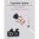 (Green) Car Cigarette Lighter Outlet Socket Panel 2 USB Converter Power Supply Adapter 2