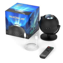 (AU PLUG) Star Projector with Music Sound Party Lights Tuya Smart Wifi Projector Aurora Galaxy