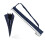 Travel Umbrella Windproof Folding Design with Long Handle Grip Waterproof Blue 2