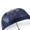 Travel Umbrella Windproof Folding Design with Long Handle Grip Waterproof Blue 3
