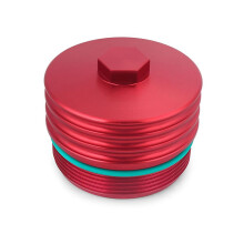 (Red) For N20 N26 N52 N54 N55 Oil Filter Shells Aluminum Alloy Cover Engine