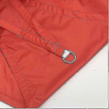 (4*4*5.7Meter, red) Right-angled Triangle Sunshade Sail, Waterproof Sunshade And Uv Protection