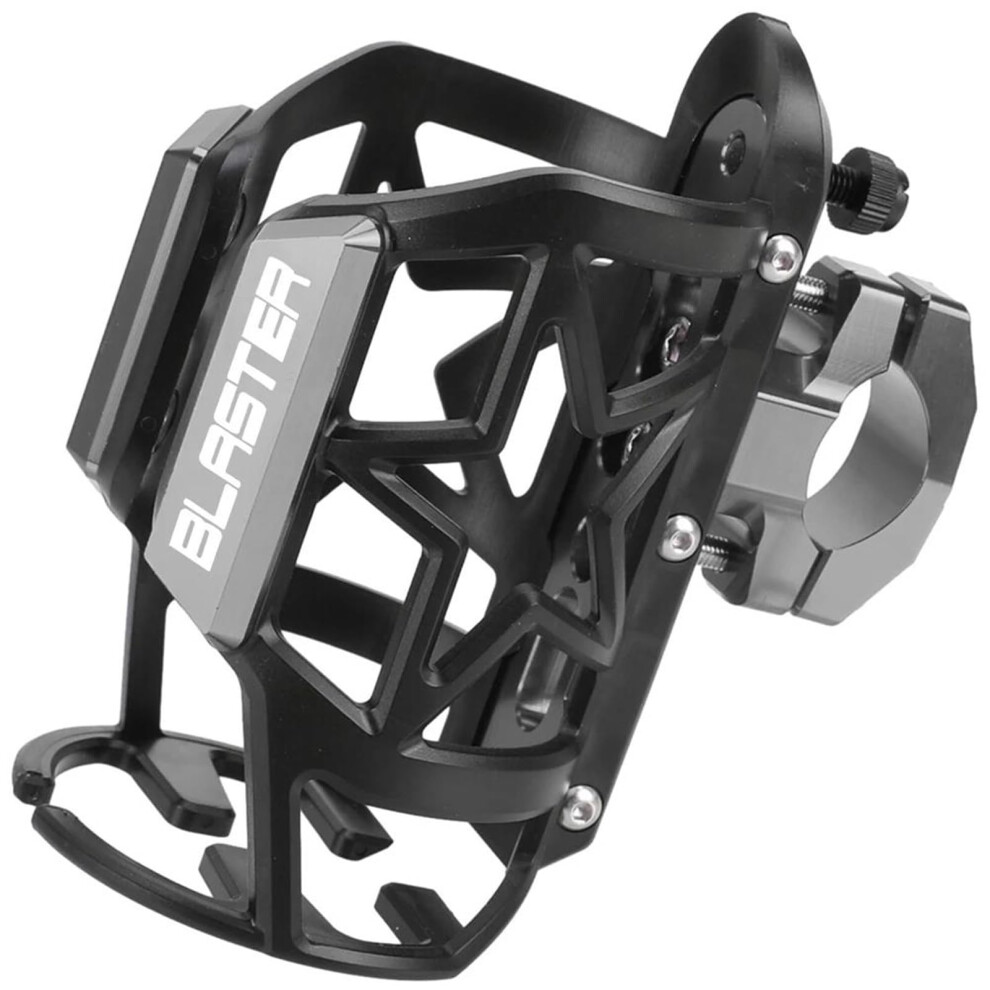 Universal Aluminum Motorcycle Cup Holder For Yfs200 2000Â2007, Secure Drink Mount, Handlebar Fit Grey 9330225429920