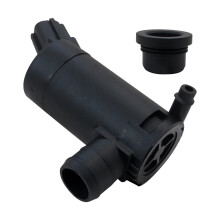 12V Windshield Washer Pump Replacement for Ford Taurus 19972007 with Rubber Grommet, Durable LeakResistant Seal