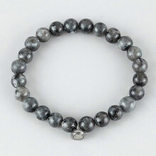 (grey) Men Quit Smoking Bracelet Refuses Nicotine Smoke Control Smoking Dispel Addiction Anti-anxiety Natural Stone Magnetic Bracelet