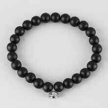 (black) Men Quit Smoking Bracelet Refuses Nicotine Smoke Control Smoking Dispel Addiction Anti-anxiety Natural Stone Magnetic Bracelet