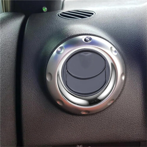 360 Airflow Control Rotating Car Air Vent Deflector Universal Dashboard Air Outlet Replacement 2