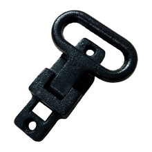 RV Folding Step HeavyDuty Cast Iron Fold Down Platform with Anti Slip Rhombus Surface for Truck and Camper Use