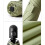 Automatic Folding Umbrella with OneHand Open Close, Compact Travel Design, Durable Green Canopy 5