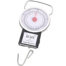 Manual Hanging Luggage Scale with Non Slip Big Handle, Accurate Weight Tracking for Travel