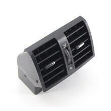 Car Air Conditioning Vent Rear Air Vent for VW Touran 2003–2015 Caddy 2004–2015, ABS Black 360 Airflow Control