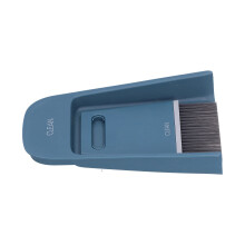 Mini Broom Dustpan Set for Desk and Keyboard, Handheld Cleaning Brush Captures Pet Hair and Crumbs