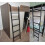 Black Metal Bunk Bed Ladder with Adjustable Length, Stable Construction and Easy Hook Installation 2