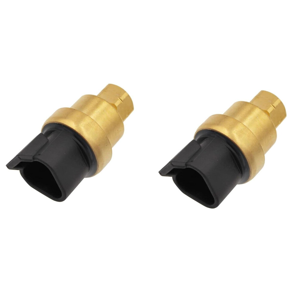 2X Pressure Sensor 1611705 For Caterpillar 324D 325D 330C Excavator C7 C9 C18 Engine Direct Replacement 9073542099765