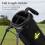 Lyle & Scott Gleneagle Golf Bag - Black 3