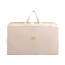 Large Capacity Travel Packing Cubes Set, Seven‑Compartment Organizer Bag for Underwear Bras Socks, Cream Hanging Lightweight Waterproof Design