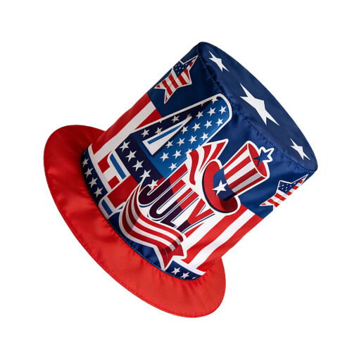 Festival Hight Hat Independence Day Hat Feature US Flag-05