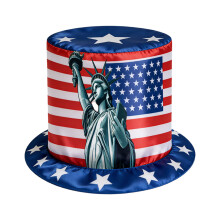 Traditional Red White Blue Costume Hat For Holiday-04