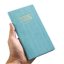 User Friendly A6 Notebook Planner For Daily Planning-Blue