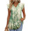 Women's  Blouses, with Ruffle Sleeves, Spring-Army Green S 1