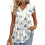 Women's  Blouses, with Ruffle Sleeves, Spring Elegant-Blue S 1