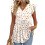 Women's  Blouses, with Ruffle Sleeves, Spring Elegant and-Red L 1