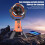 Open Air Rechargeable Fan With Strong ABS Frame Extended-Orange 7