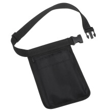Waterproof Oxford Tool Belt with Adjustable Waist and Multiple Pockets for Gardening or Nurse Use Black
