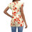 Women's  Blouses, with Ruffle Sleeves, Spring-Sky Blue S 6