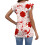 Women's  Blouses, with Ruffle Sleeves, Spring-Turquoise XL 7