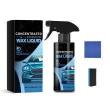 Waterless Car Wash Kit 120ml Spray for Cars and Home, Eco Friendly Quick Clean with Shine Protection