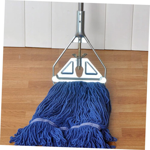 Mop Replacement Head with Iron Triangle Base, LowResistance Design, Wide Compatibility 2