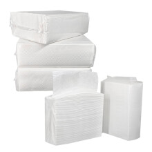 Paper Hand Towels Bulk Pack, Quick Absorption Disposable Towels for Hotel and Bathroom Use