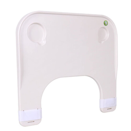 Wheelchair Tray Table with Cup Holder, Adjustable Stable Surface, Quick Attach Removal for Eating and Reading 2