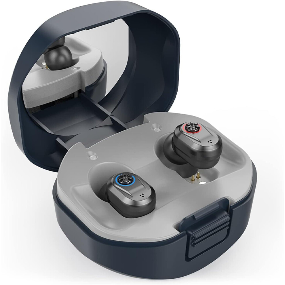 DOFODT Rechargeable Hearing Aids for Seniors with Dual Microphone Noise Reduction and DSP Chip