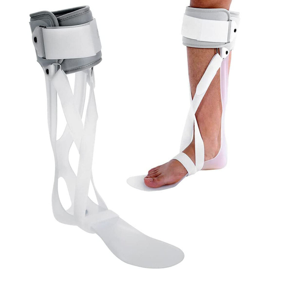 Foot Drop Brace Adjustable Fit Lightweight AFO Orthosis for Stroke Recovery Left L