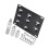 No‑Drill Front License Plate Bracket Tow Hook Mount for Mazda MX‑5 Miata 2006‑2008, Adjustable Angle 1