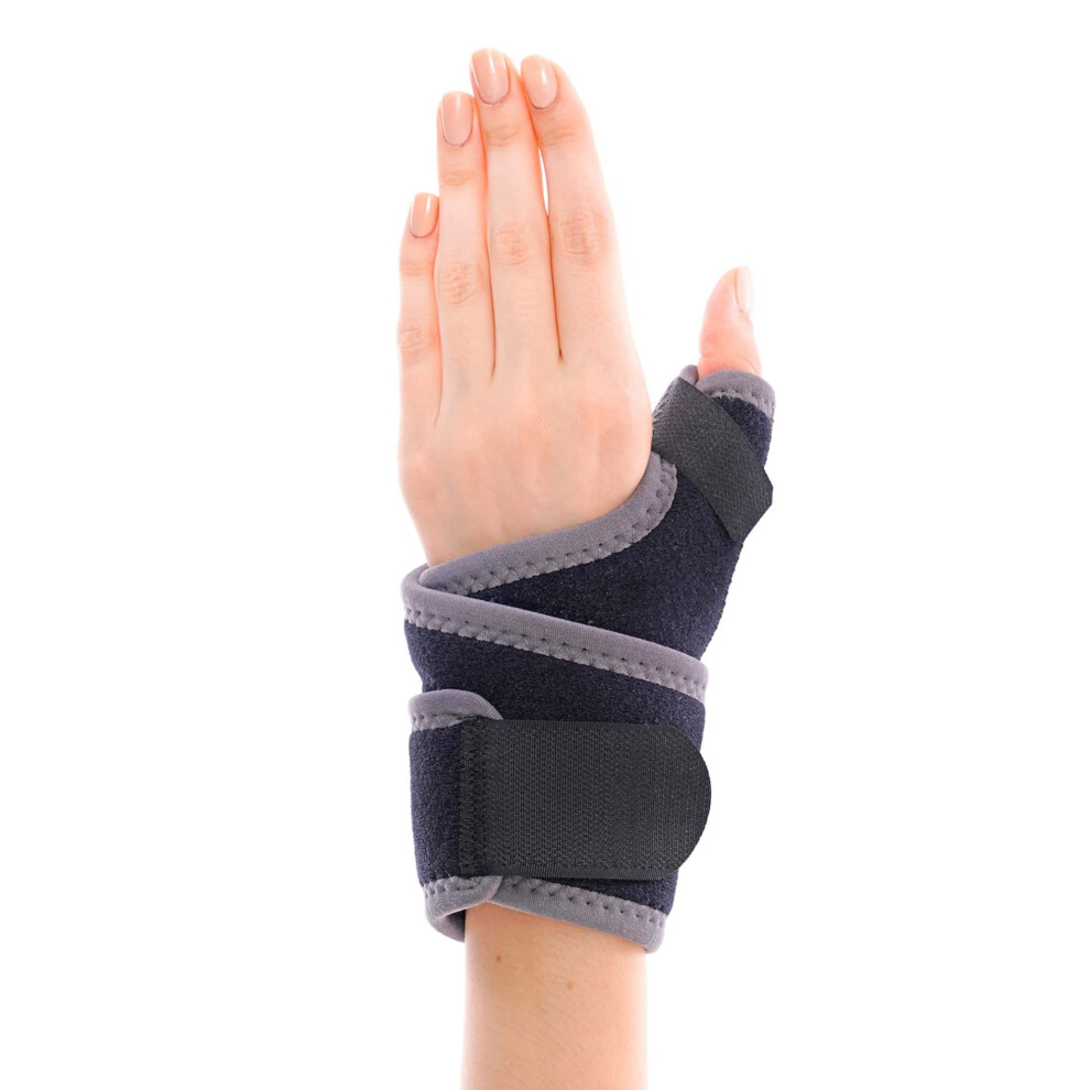 Adjustable Wrist Support Brace with Removable Metal Splint, Thumb Stabilizer for Carpal Tunnel and Arthritis (2)