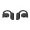 Bluetooth Earbuds 2x50mAh + 600mAh Case Black 10m 15