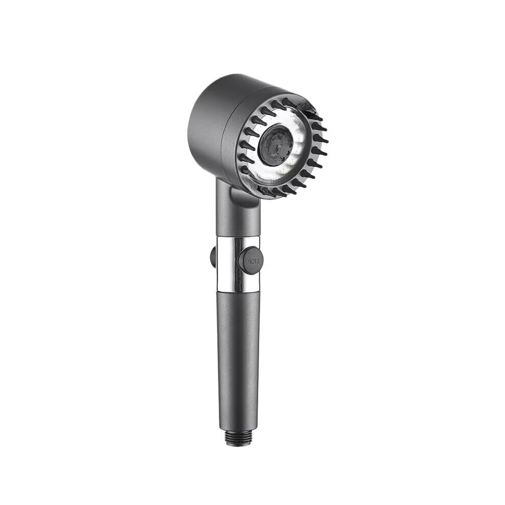 Pressure Black Shower Head With Enhanced Pressure Flow And Watersaving Performance For Apartment 9771547952244