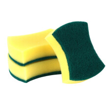 5pcs Kitchen Sponge Scrubber Set, DoubleSided Biodegradable Dishwashing Sponges for LongLasting Cleaning