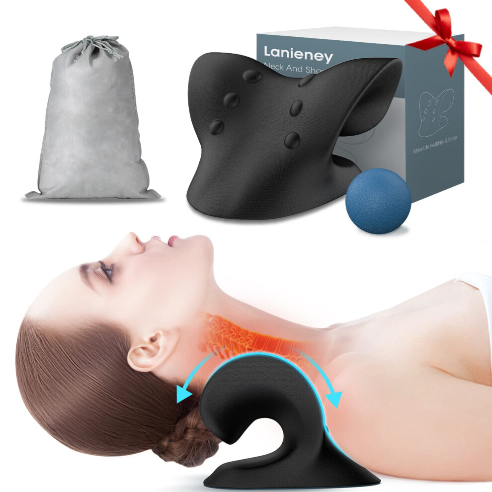 Neck and Shoulder Relaxer Cervical Neck Traction Device for Pain Relief, TMJ and Posture Alignment