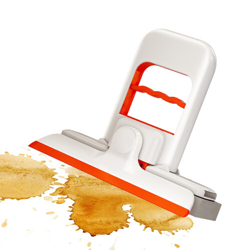 Self Squeezing Mini Cleaning Mop Foldable DualSided Absorbent Design for Kitchen Bathroom and Car