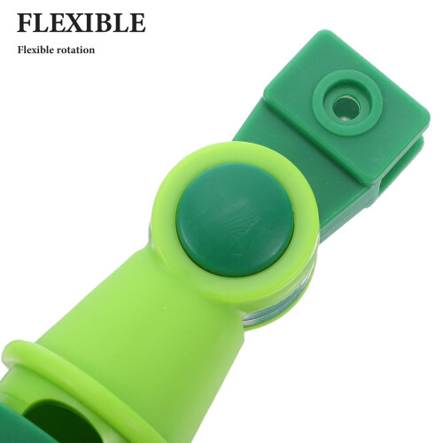 Floor Squeegee Adapter 360 Rotating Joint for 22mm Handle, Universal Broom Pole Connector 2