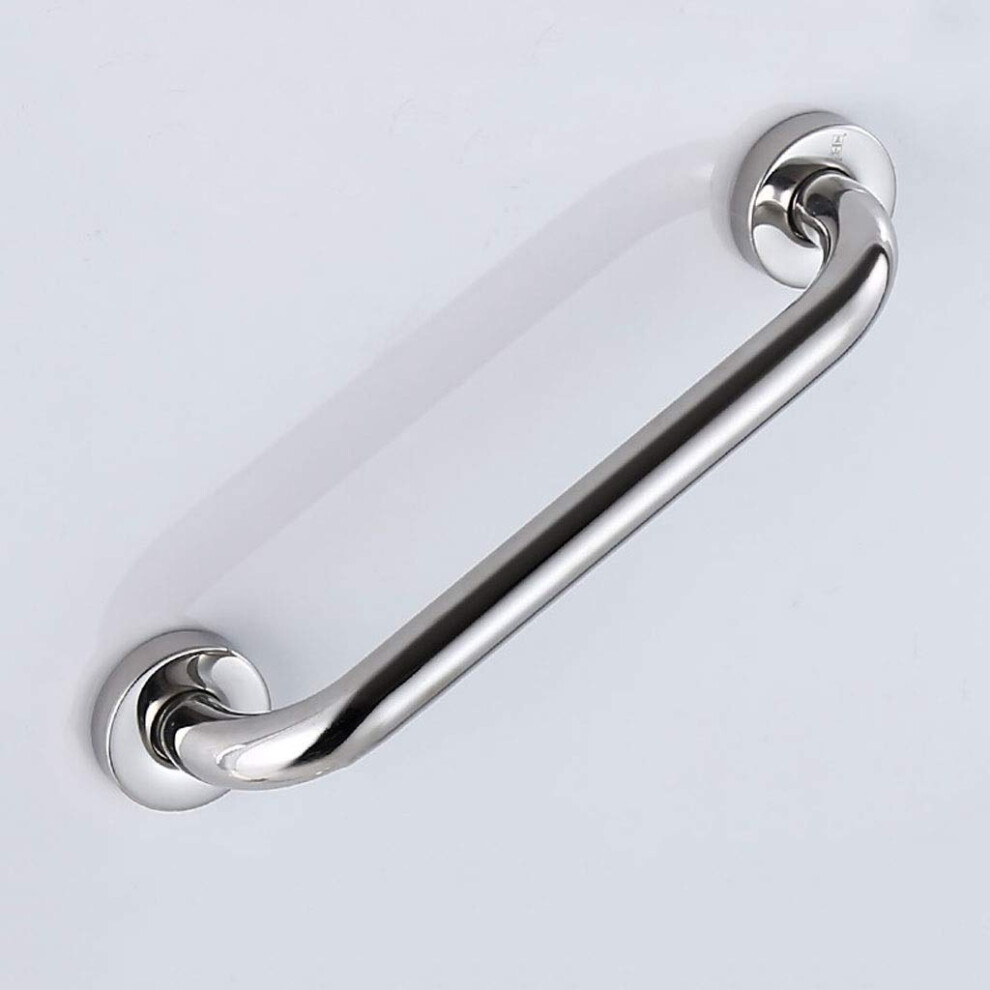 Stainless Steel Shower Grab Bar 33.5cm NonSlip Bathroom Safety Handrail for Elderly and Disabled