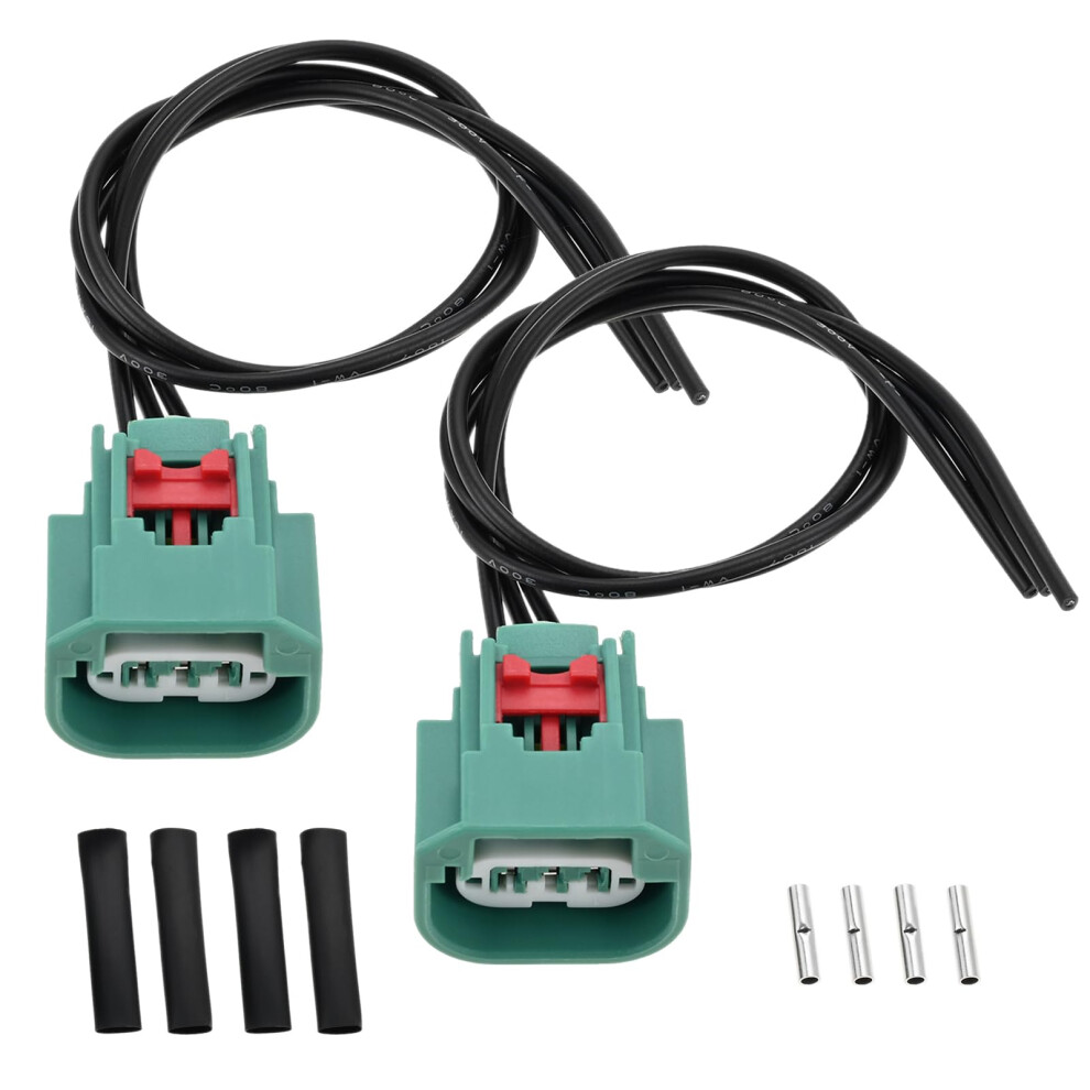 H13 9008 Head Wiring Harness Replacement For Chrysler Jeep Dodge, Plug And Play 2Pcs 68064997Aa Light 9351714578851