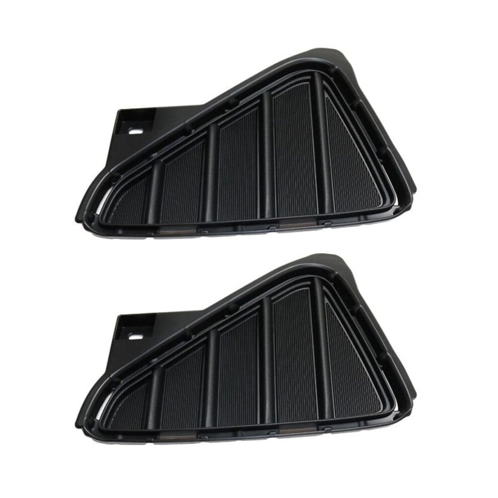 Left Fog Cover Textured Bezel Replacement For Toyota Rav4 20162018 Le Xle Limited Se Â Oem Fit Light/Black 9073542101970