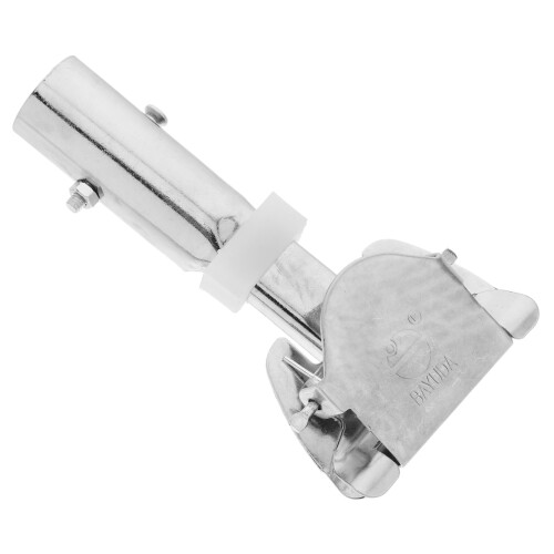 Rotating Stainless Steel Mop Handle Adapter with Secure Chuck Lock, Universal Pole Clip Replacement
